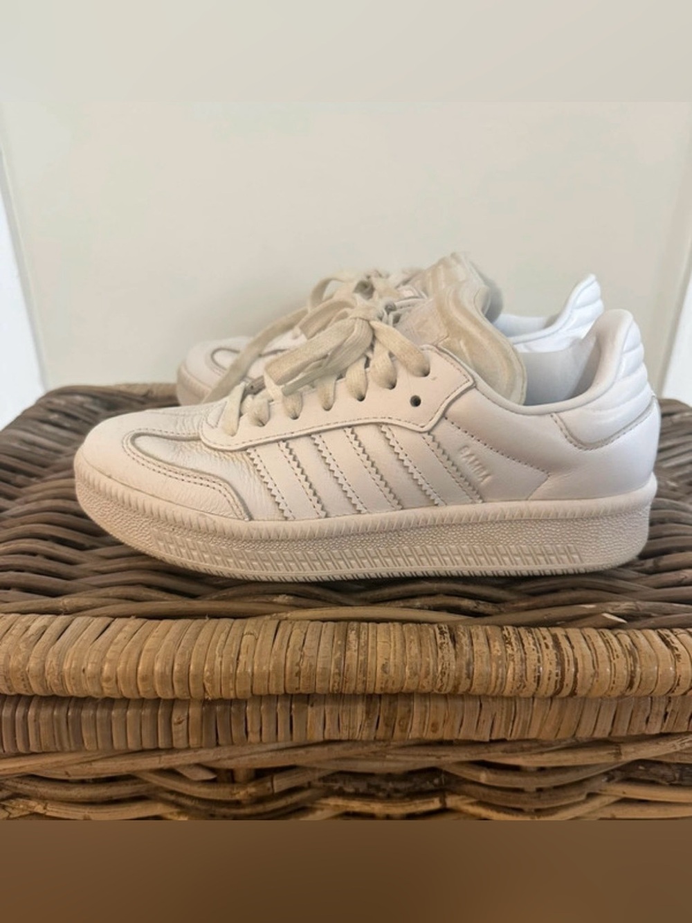 Adidas Samba White Leather